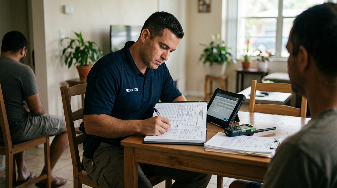 A law enforcement officer