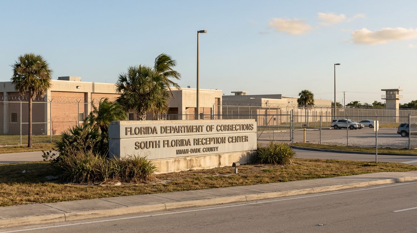 Empty Miami city street with traffic lanes and a parked car, illustrating a guide to Florida vehicular manslaughter sentencing.